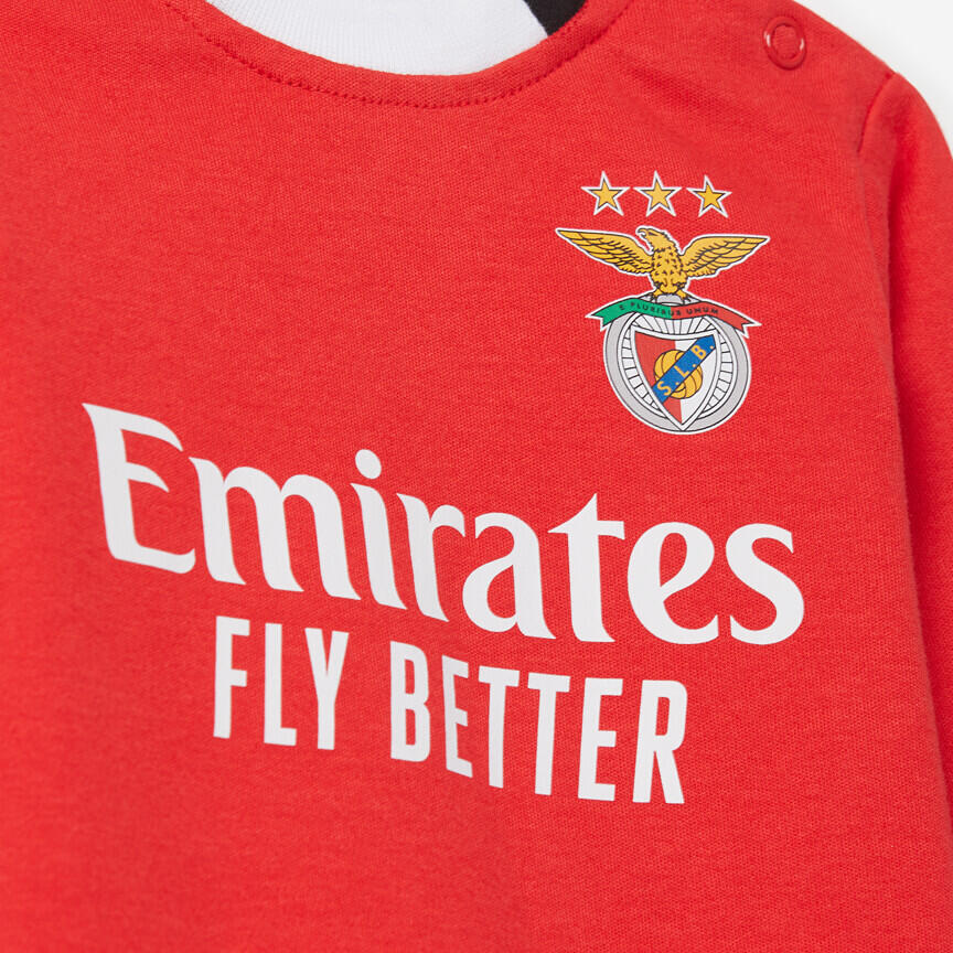 Babygrow Réplica Equipamento Principal SL Benfica 2025-2026 2/3