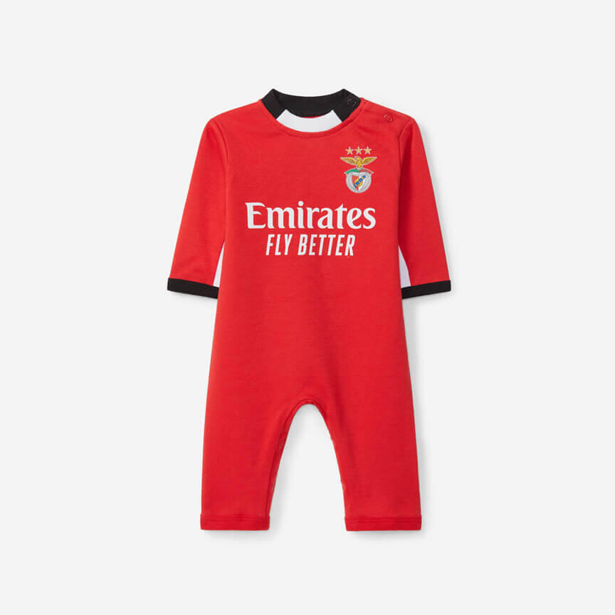 Babygrow Réplica Equipamento Principal SL Benfica 2025-2026 1/3