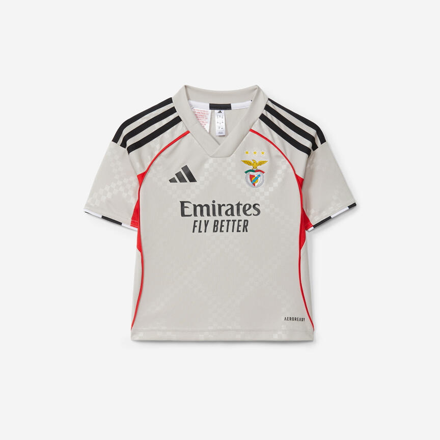 Mini Kit Alternativo Bege SL Benfica 2025-2026 3/4