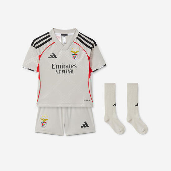 Mini Kit Extérieur Beige du SL Benfica 2025-2026
