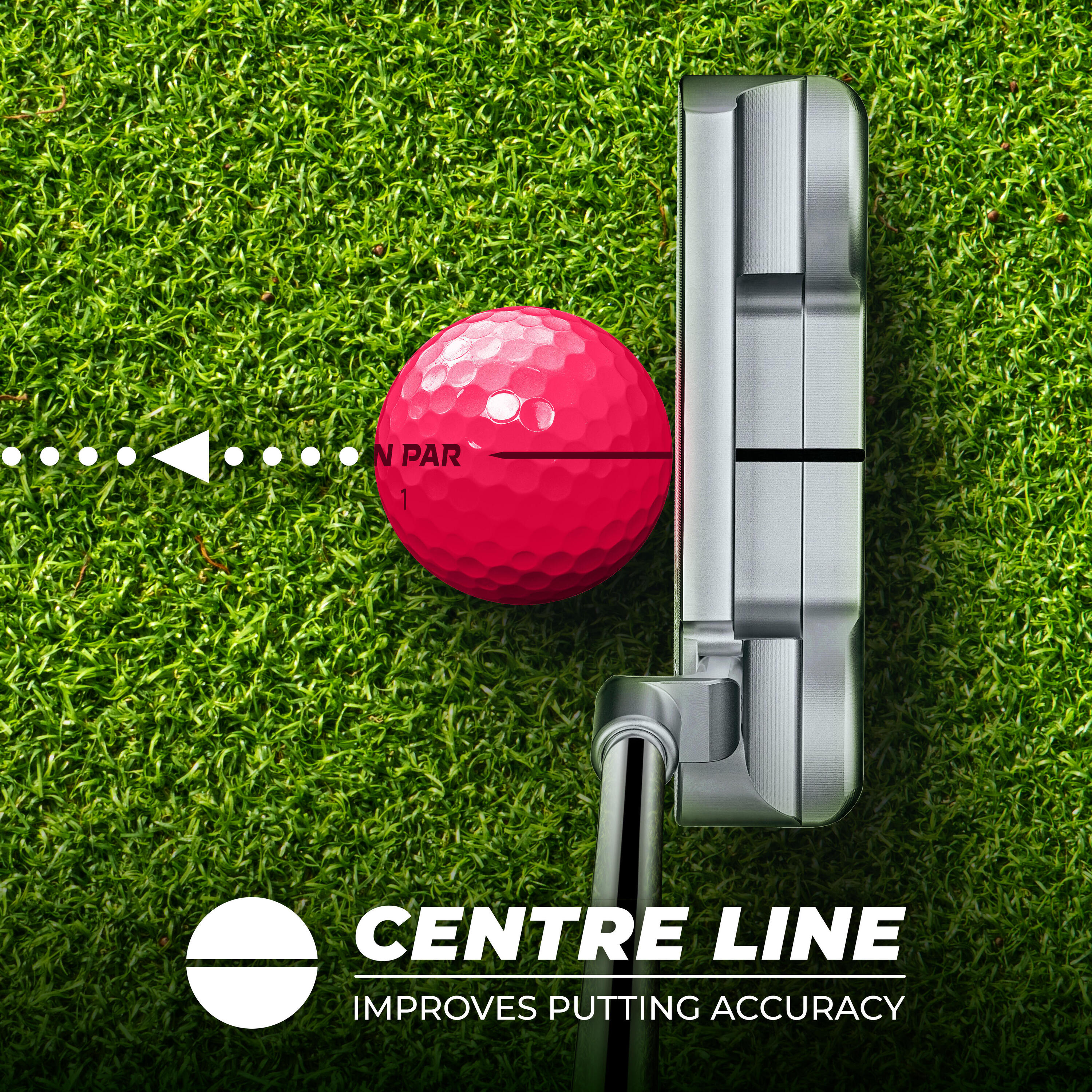 Balle de golf pack 12 rose - Distance Max 6/6