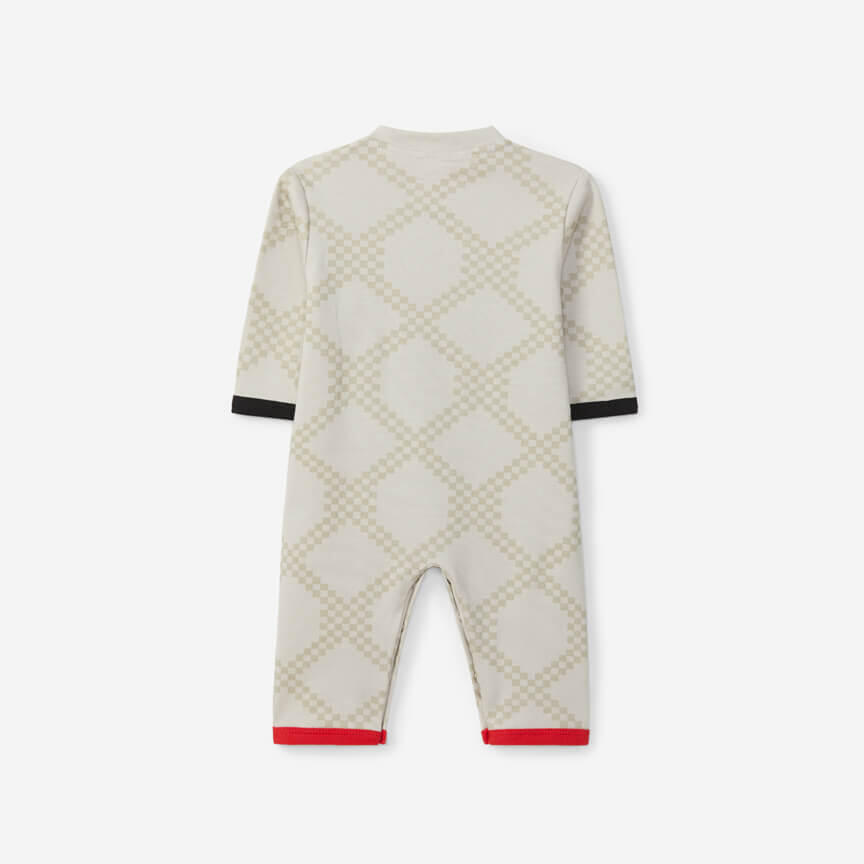 Babygrow Réplica Equipamento Alternativo Bege SL Benfica 2025-2026 3/3
