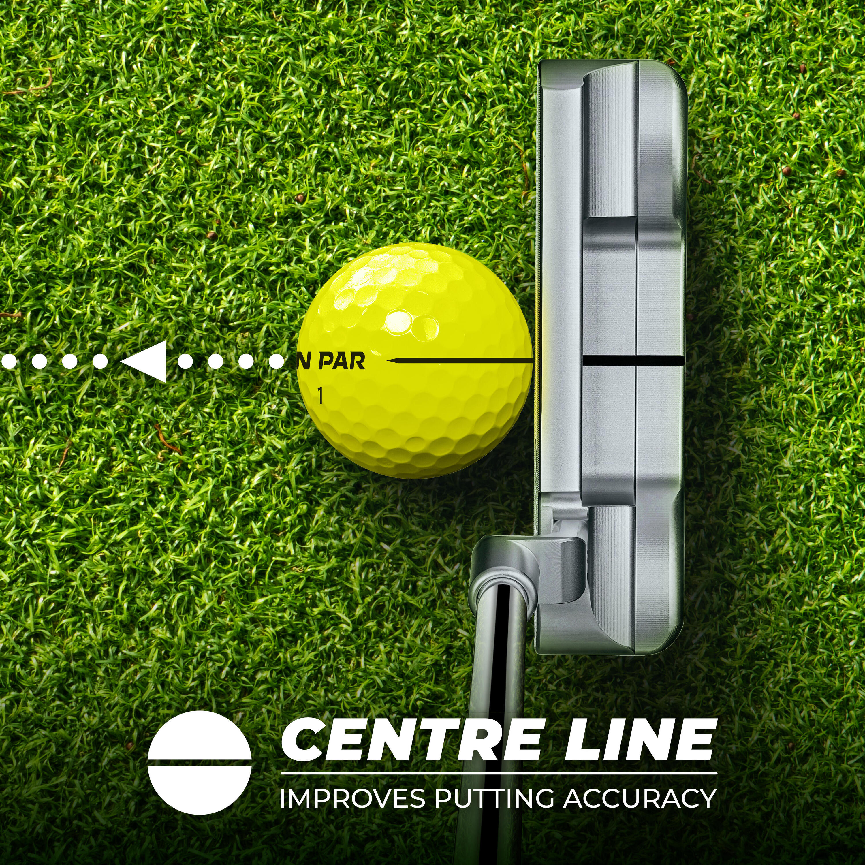 Balle de golf pack 12 jaune - Distance Max 6/6