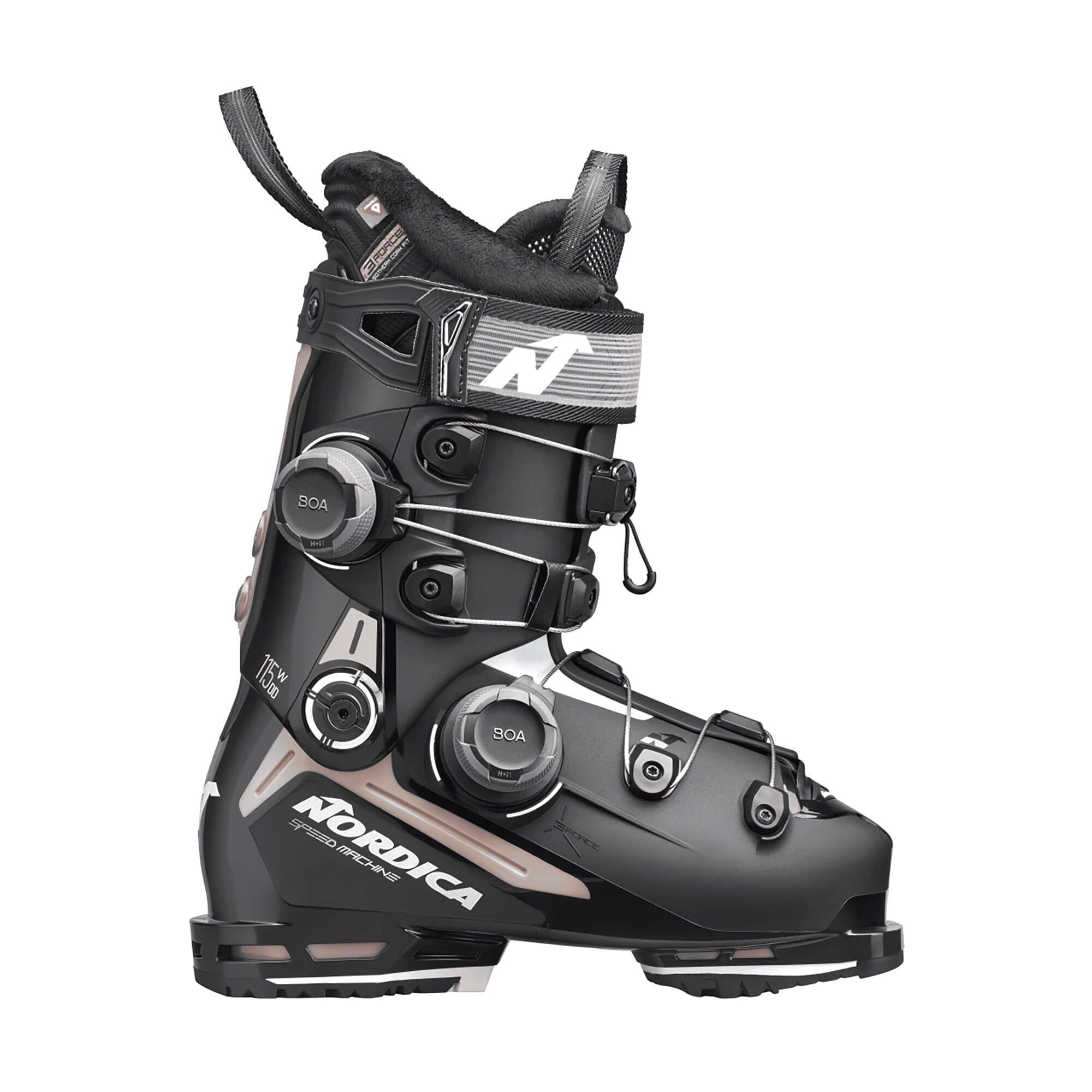 Nordica Speedmachine 3 115w boa dd gw Botas esquí mujer Negro 2/2