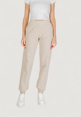 Broek primula rhinestones jogger dames beige
