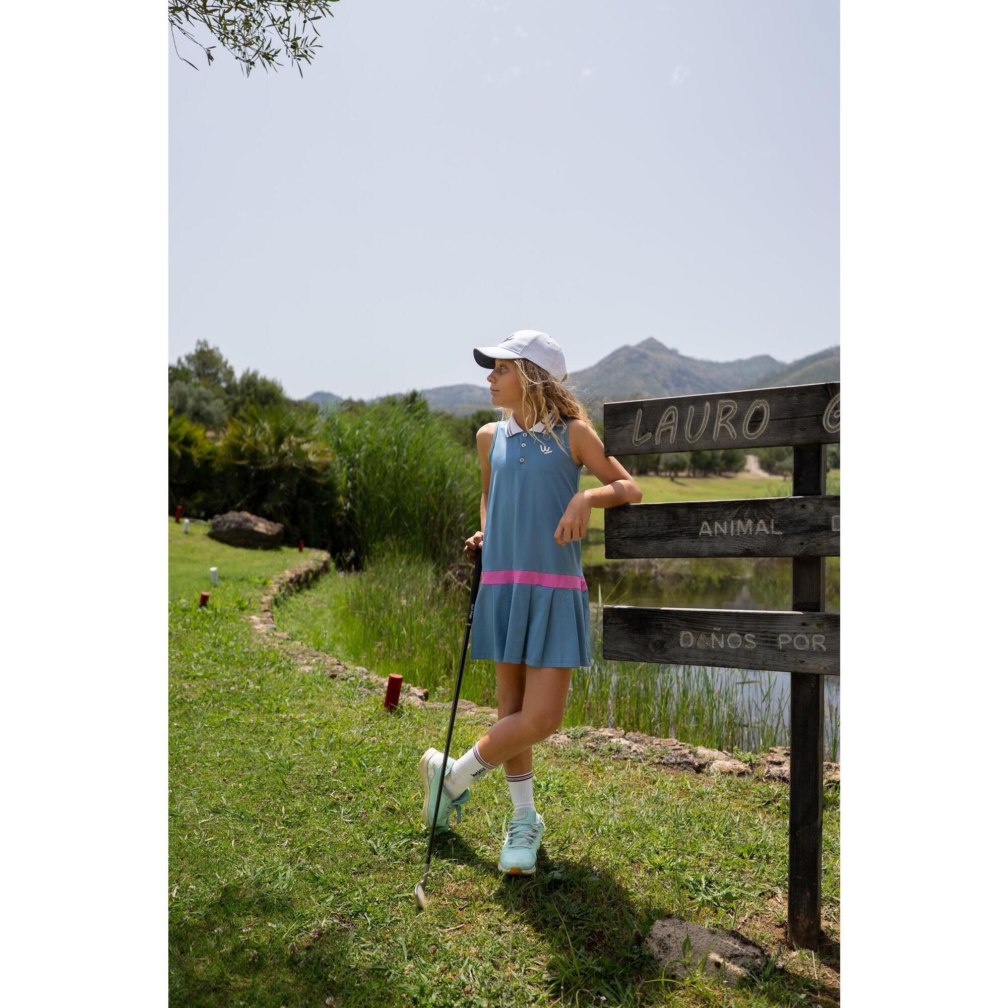 Wekolf - Robe Bleu Ciel Avec Jupe-culotte - Robe - Bleu - 13-14 Ans - Decathlon