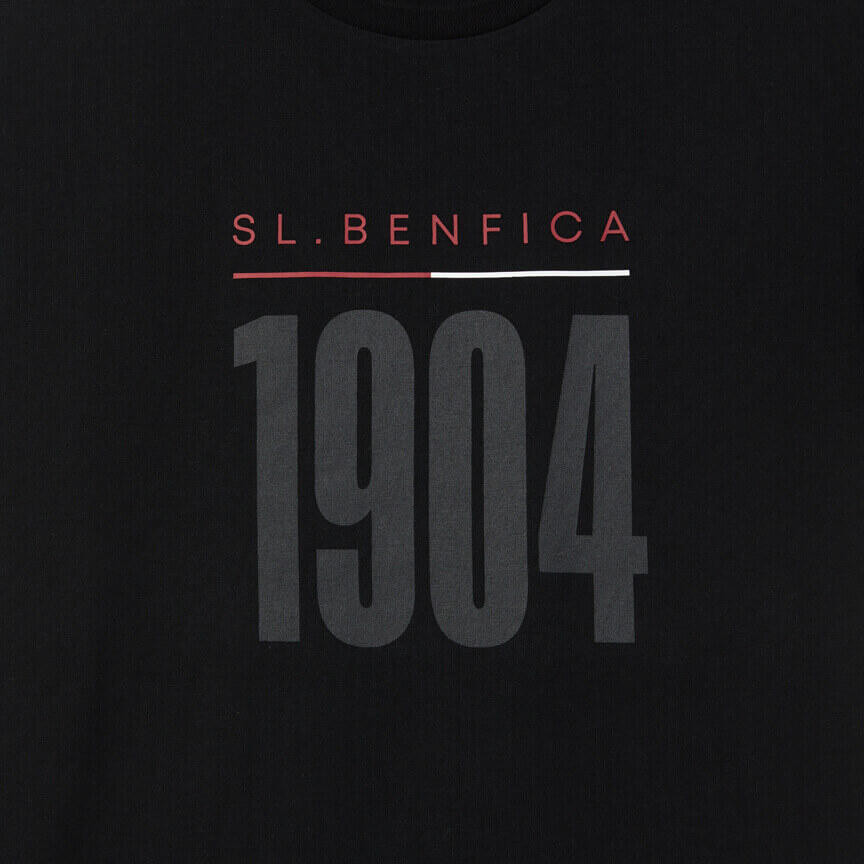 T-shirt Preta SL Benfica 1904 2/3