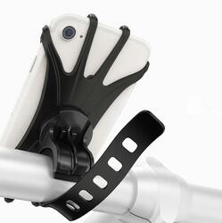 Support smartphone universel en silicone pour vélo (4,5 à 7 pouces)