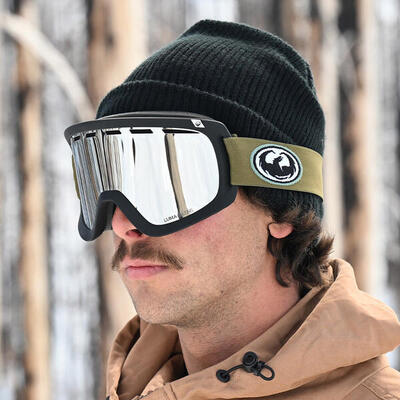 D1 otg unisex skibril - raw/ll midnight & ll amber