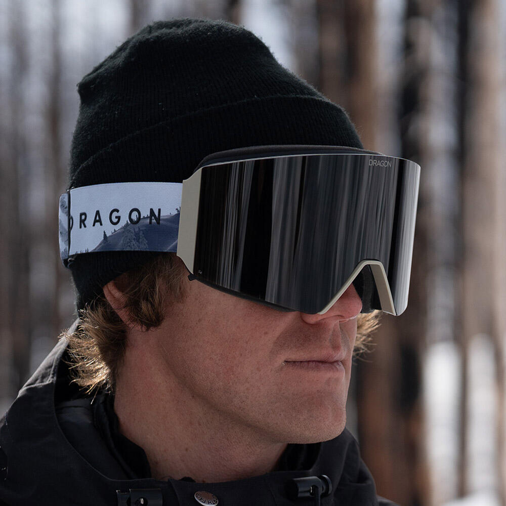 Dragon - Rvx Mag Otg Lunettes De Ski Unisexes - Koda/ll Midnight & Ll Amber - Masque De Ski - Gris|noir|orange - Taille Unique - Decathlon