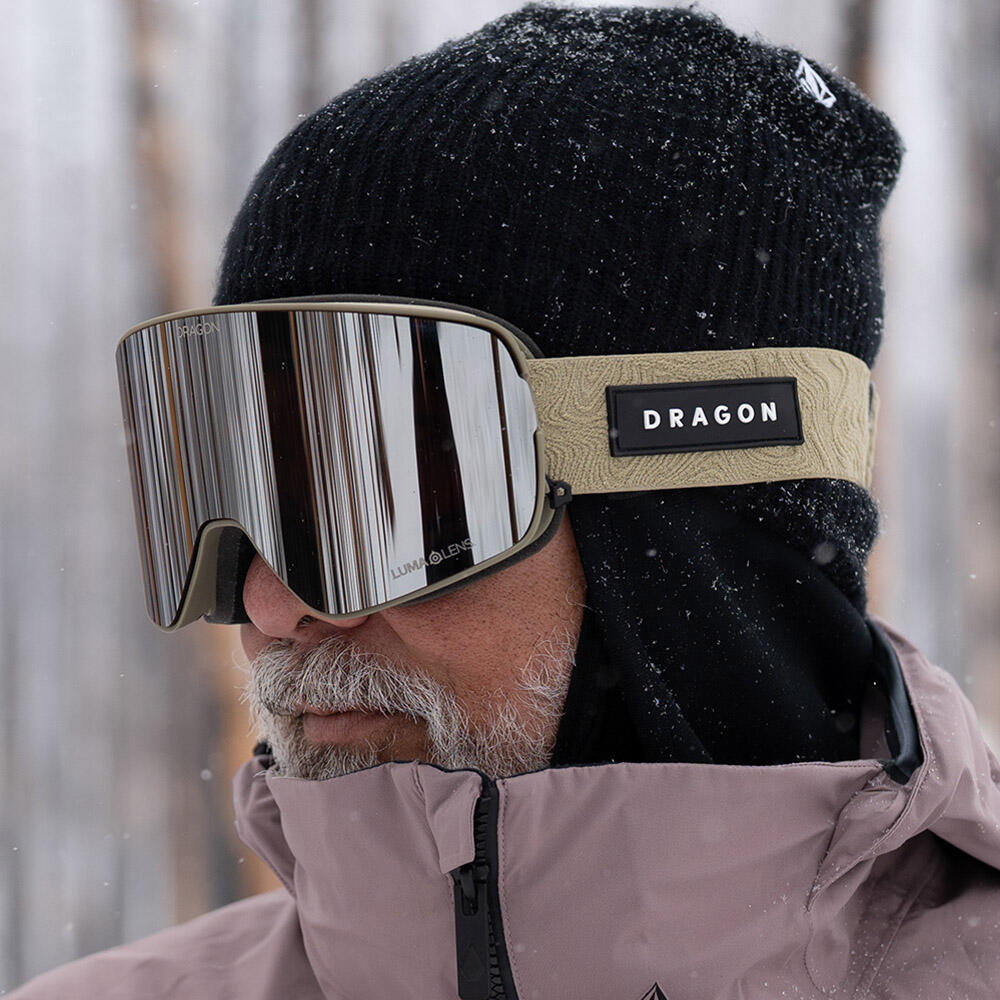 NFX2 Unisex Snow Goggles - Earth/Lumalens Silver Ionized