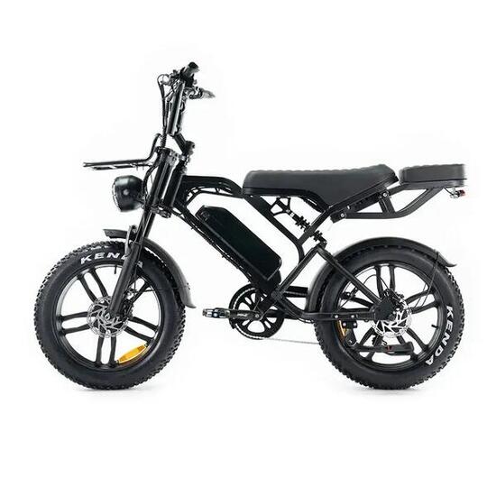 V20 Pro Fatbike - Maintenant avec NFC + Siège arrière, Porte-bagages avant