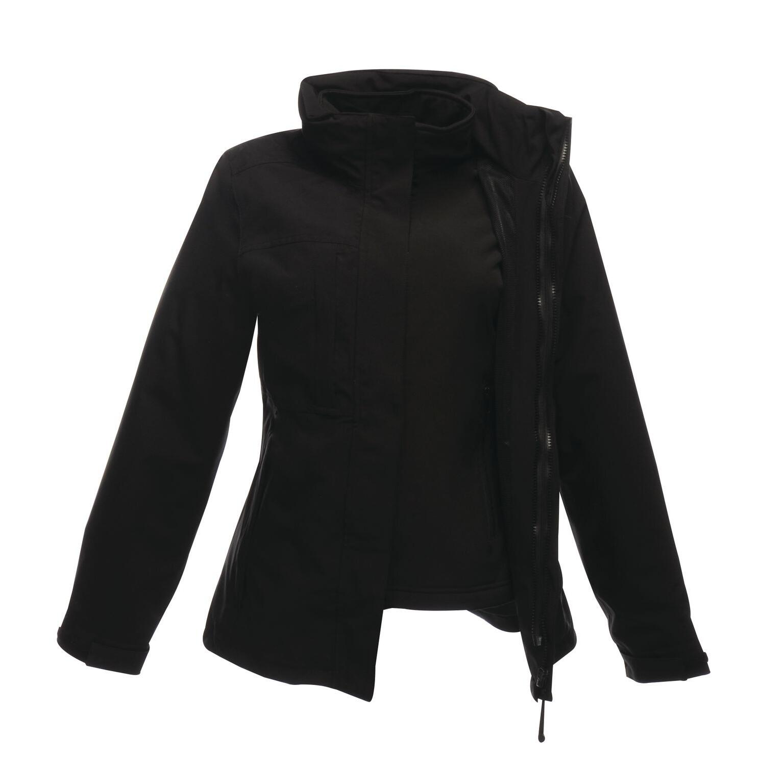 Professional Womens/Ladies Kingsley 3in1 Waterproof Jacket (Black) 2/5