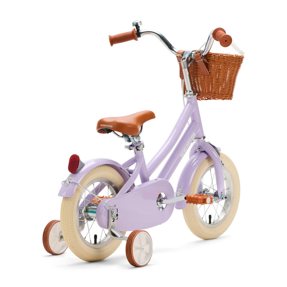 Generation Hip 12 pulgadas Lila – Bicicleta Infantil 3/4