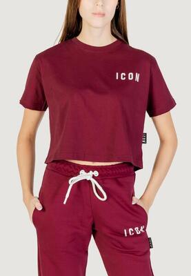 T-shirt e canotte Donna ICDF2W6T002 Bordeaux