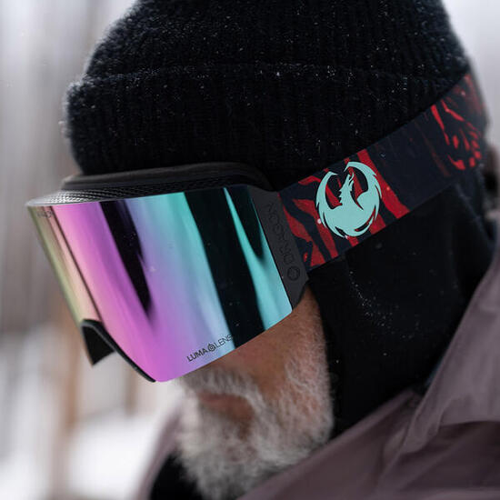 RVX MAG OTG Lunettes De Ski Unisexes - Bryan Iguchi 2025/Celeste IR & Light Rose