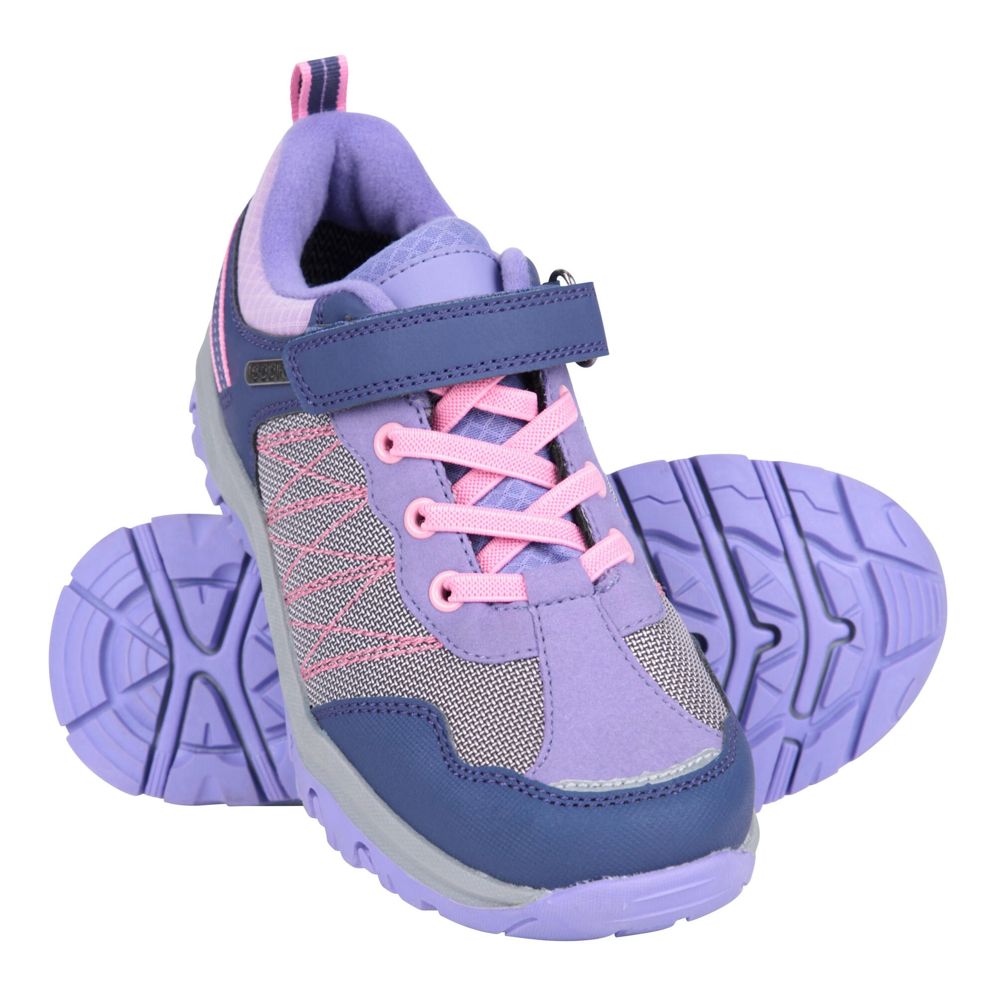 MOUNTAIN WAREHOUSE Scarpe Da Passeggio Impermeabile Bambini Mountain Warehouse Stampede Lilla