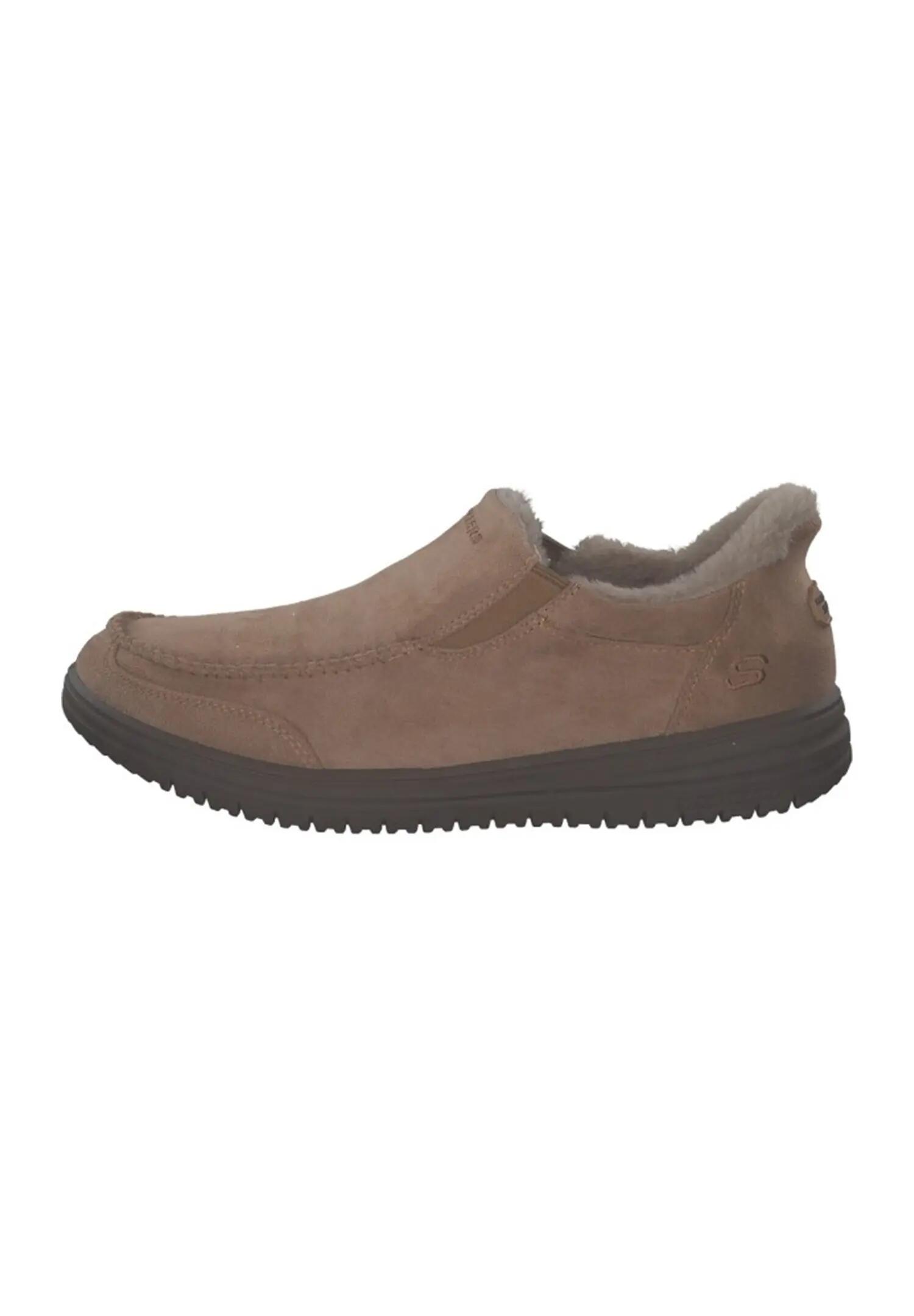 Skechers Herren Slip-ins Murette – Scofield Sneaker 205606 Tan Braun 2/6