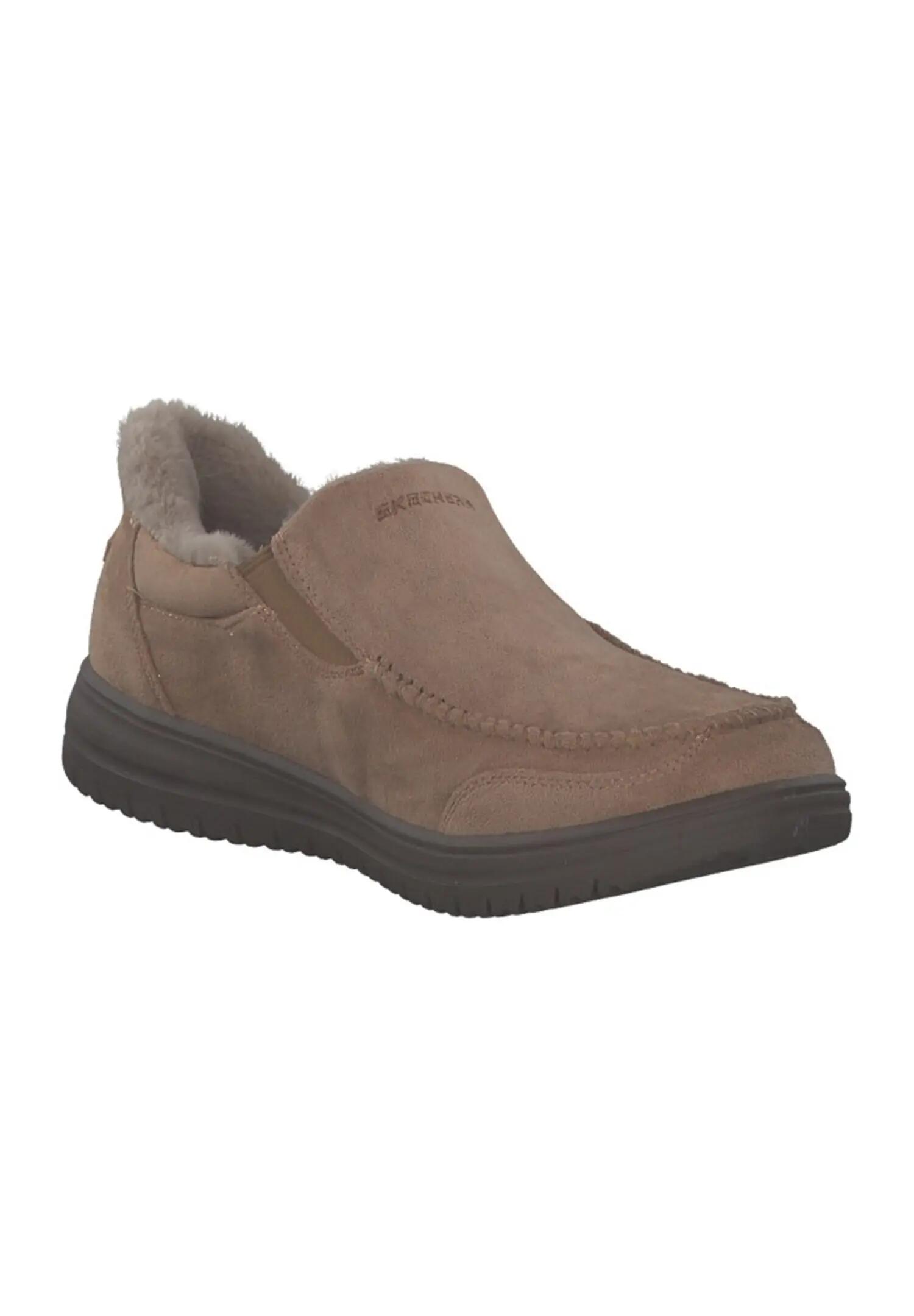 Skechers Herren Slip-ins Murette – Scofield Sneaker 205606 Tan Braun 4/6