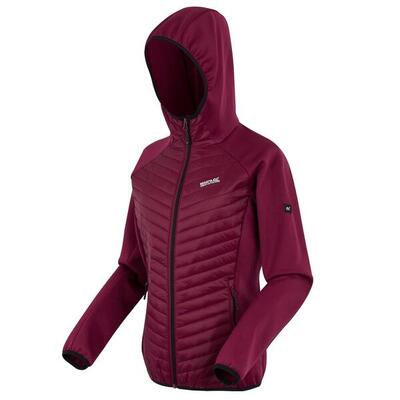 Andreson Wasserabweisende Stretch-Hybrid-Steppjacke für Damen
