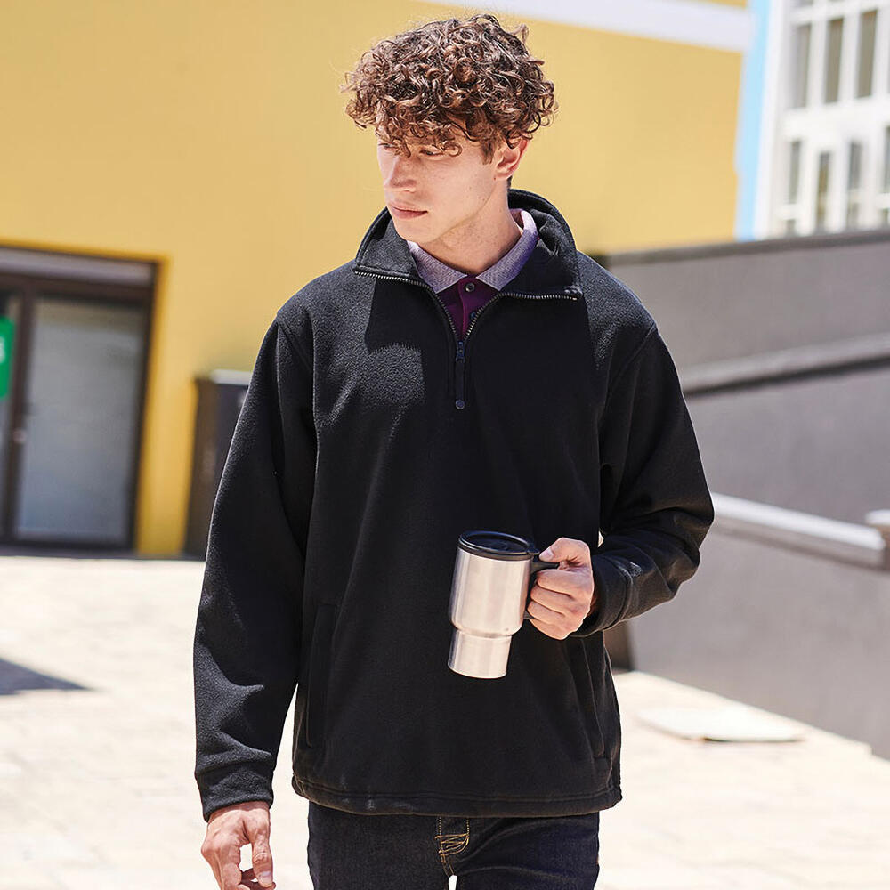 Thor Haut Polaire Antiboulochage Homme (Noir) 3/4