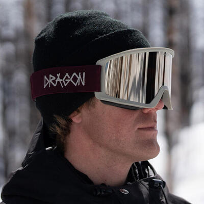 Dx3 plus otg unisex skibril - deep plum/ll silver ionized & ll violet