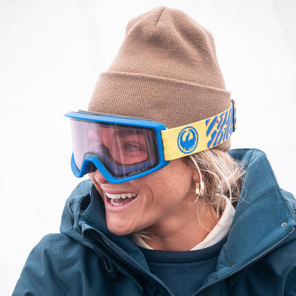 DXT OTG Lunettes De Ski Pour Jeunes - Apricot/LL Light Rose