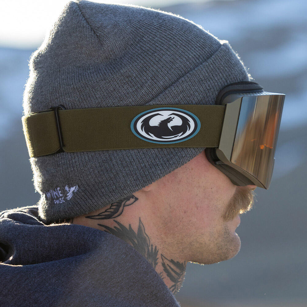 RVX MAG OTG Unisex Snow Goggles - Old Skool/LL Silver Ionized & LL