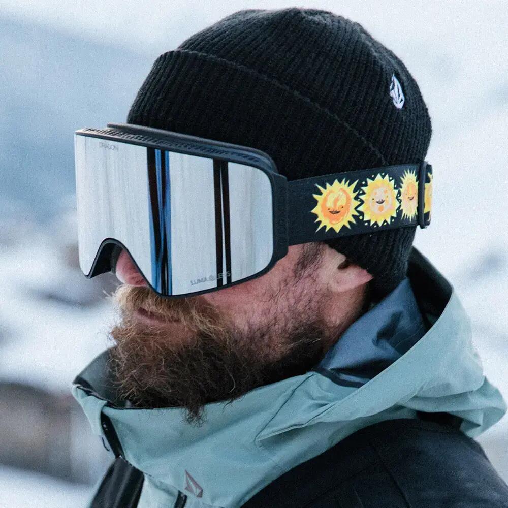 NFX MAG OTG Unisex Snow Goggles - Danny Davis Sig 2024/LL Silver Ion & LL Smoke
