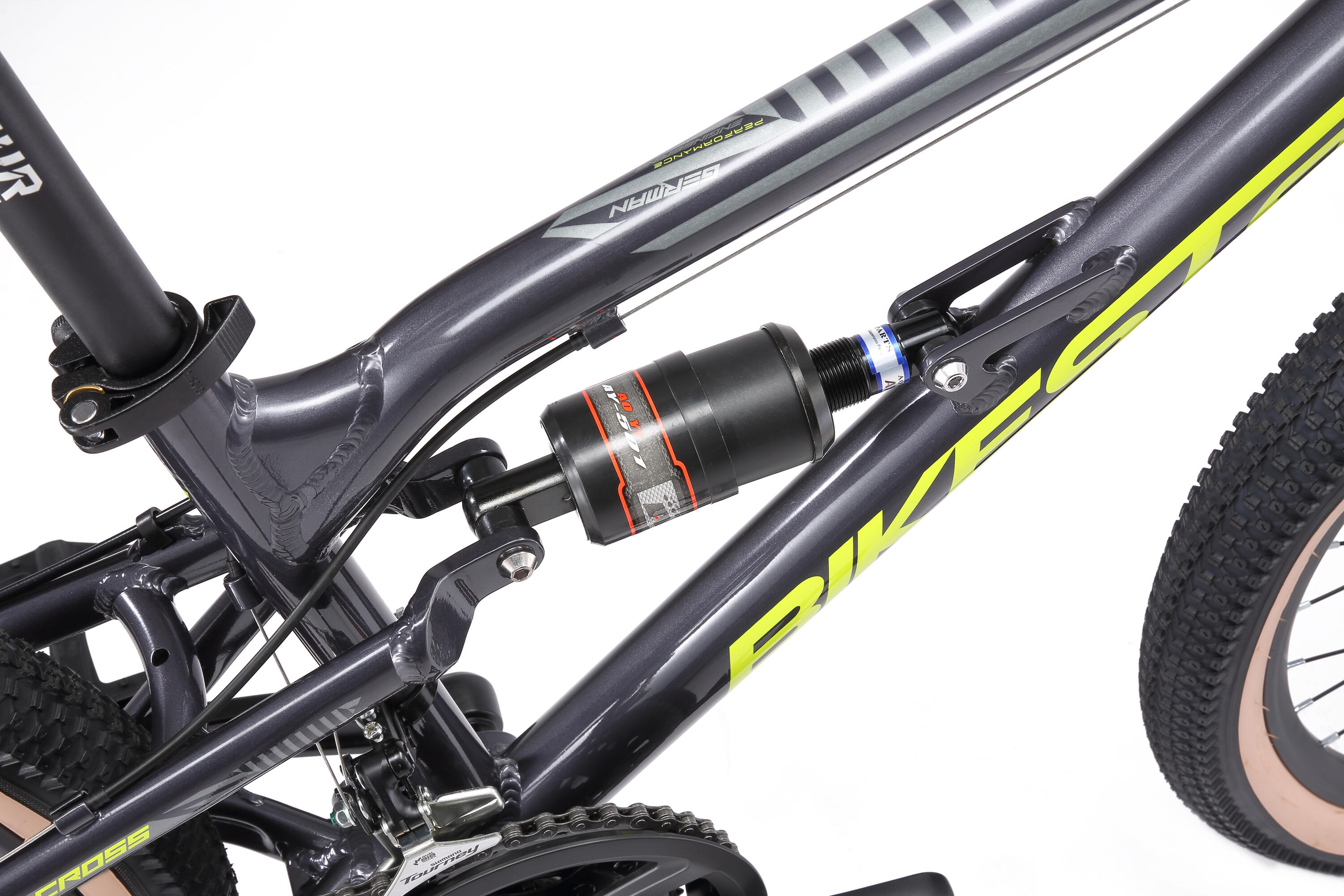 MTB 24" aluminium, kinderfiets 9 jaar, hardtail, 21 versnellingen, schijfremmen 6/7