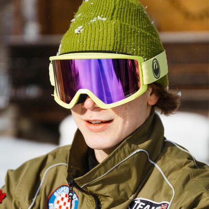 DX3 PLUS OTG Lunettes De Ski Unisexes - Photochromic/LL Photochromic Light Rose