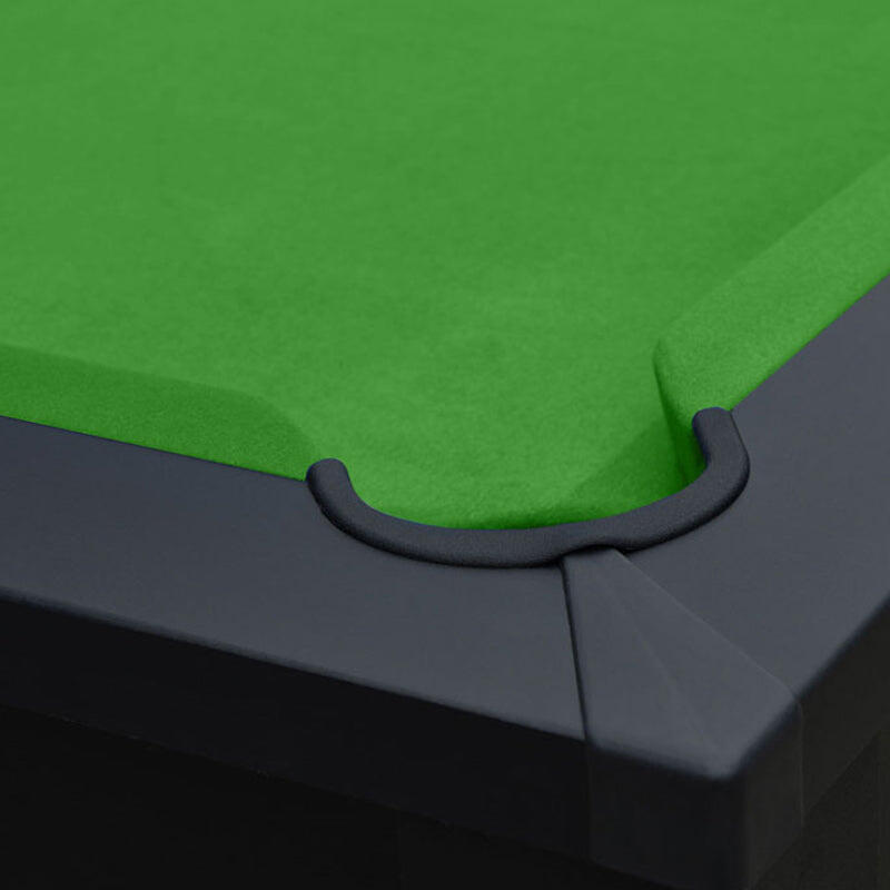 Table de Billard Eddie convertible noire tapis vert 3/7