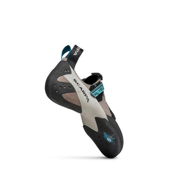 Chausson d'Escalade Femme Scarpa "Veloce Wmn" Gris 39,5