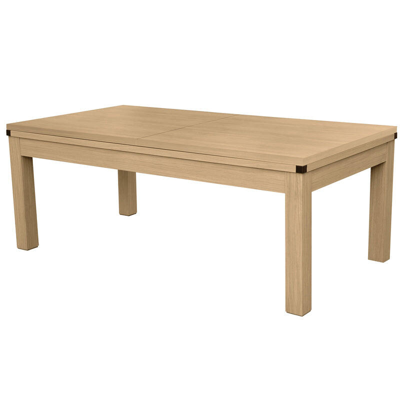Tavolo da biliardo trasformabile Eddie, legno di faggio, tappeto blu 7/7