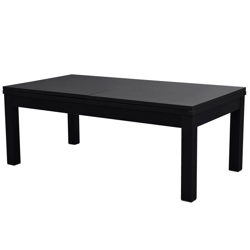 Table de Billard Eddie convertible noire tapis gris 7/7