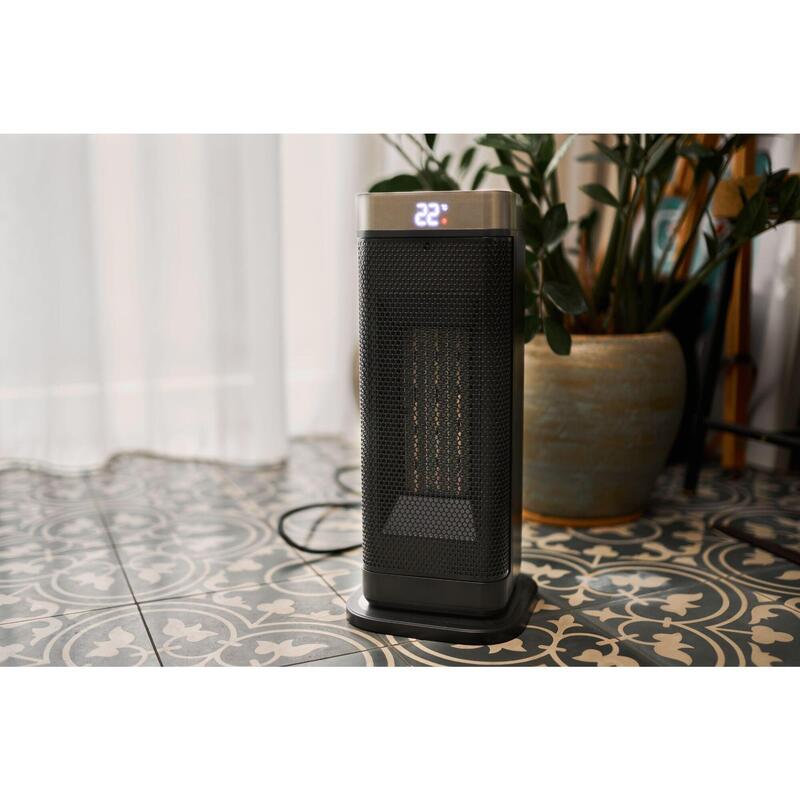 Încălzitor electric - Încălzitor cu ventilator - Negru