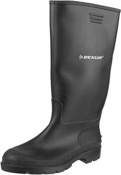 Bottes de pluie adulte Protective - Noir  - Dunlop 3/5