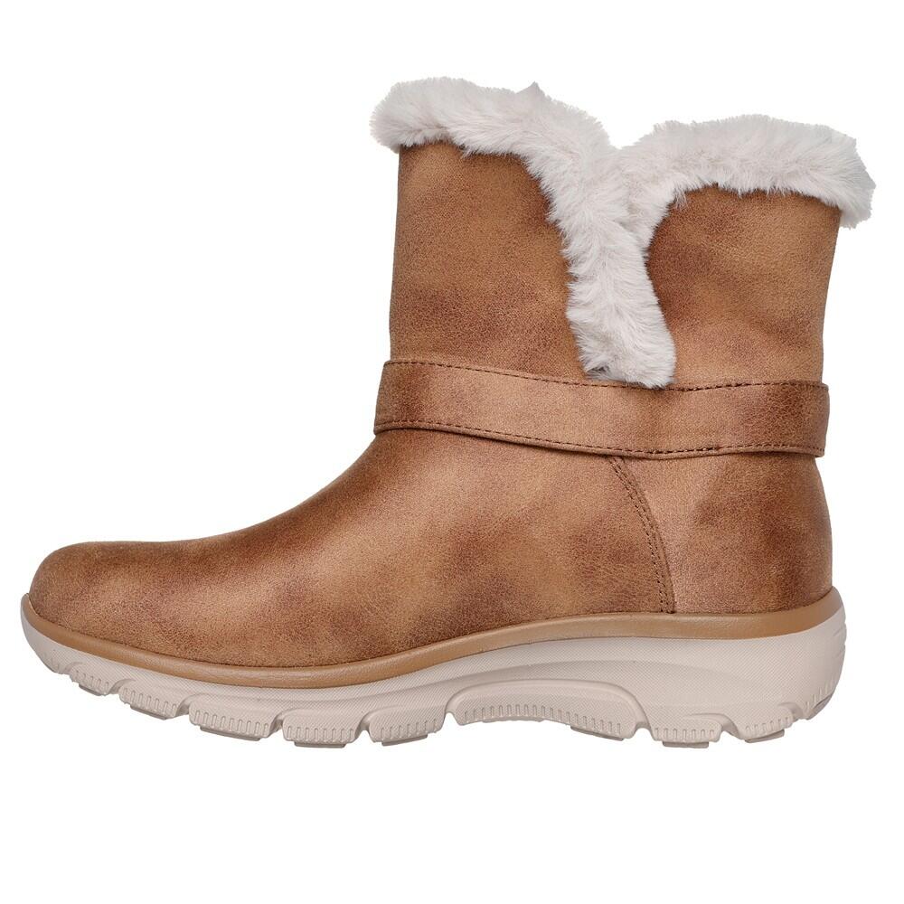 CONFORTABLE BUTIN FEMME Skechers Slip-ins Easy Going - Dreamers Move MARRON 5/5