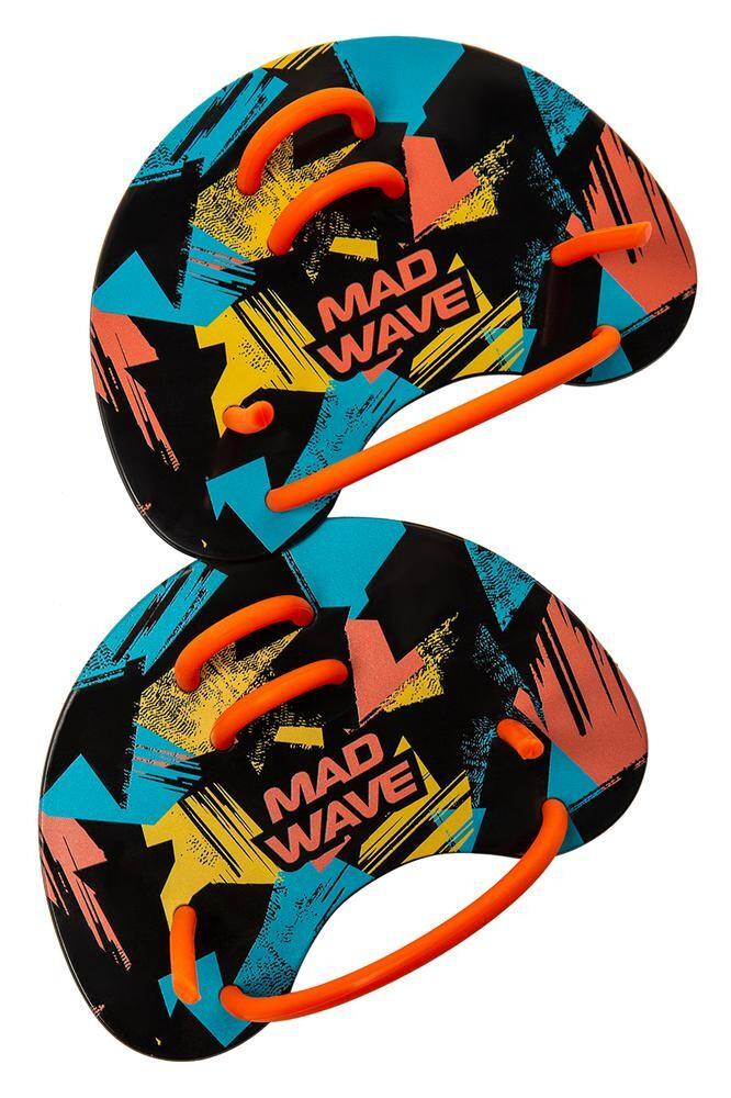 MAD WAVE Palas de natação FINGER FUN Azur