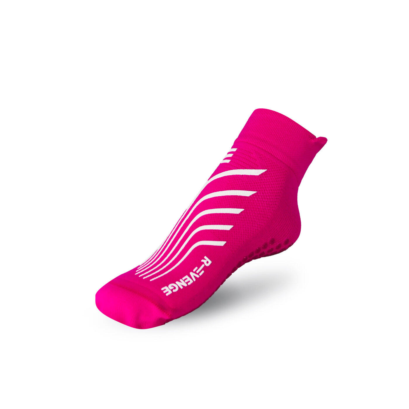 R-evenge - Chaussette Kids Gym Fuchsia - Chaussettes - Blanc|rose - 40 M - Decathlon