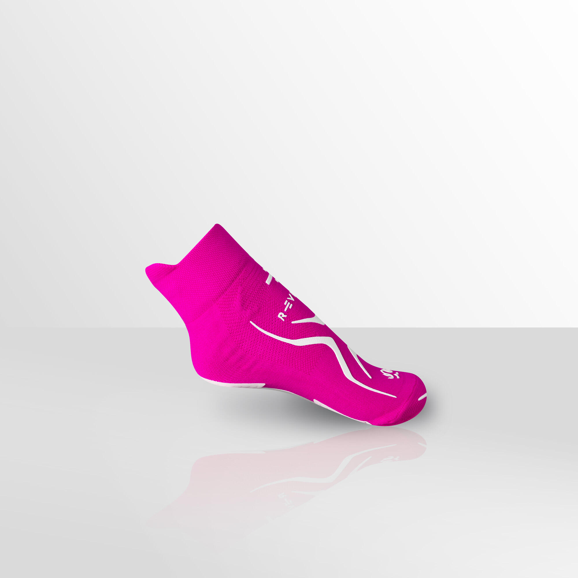 Chaussette Pool Kids Fuchsia, idéale pour toutes les activités aquatiques. 2/7