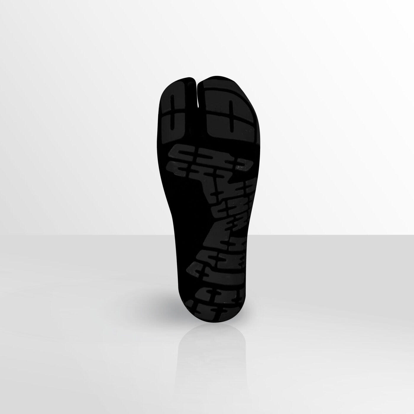 Calcetín Pilates 1Finger Negro/Blanco, ideal para Pilates, Yoga y Gym 4/7