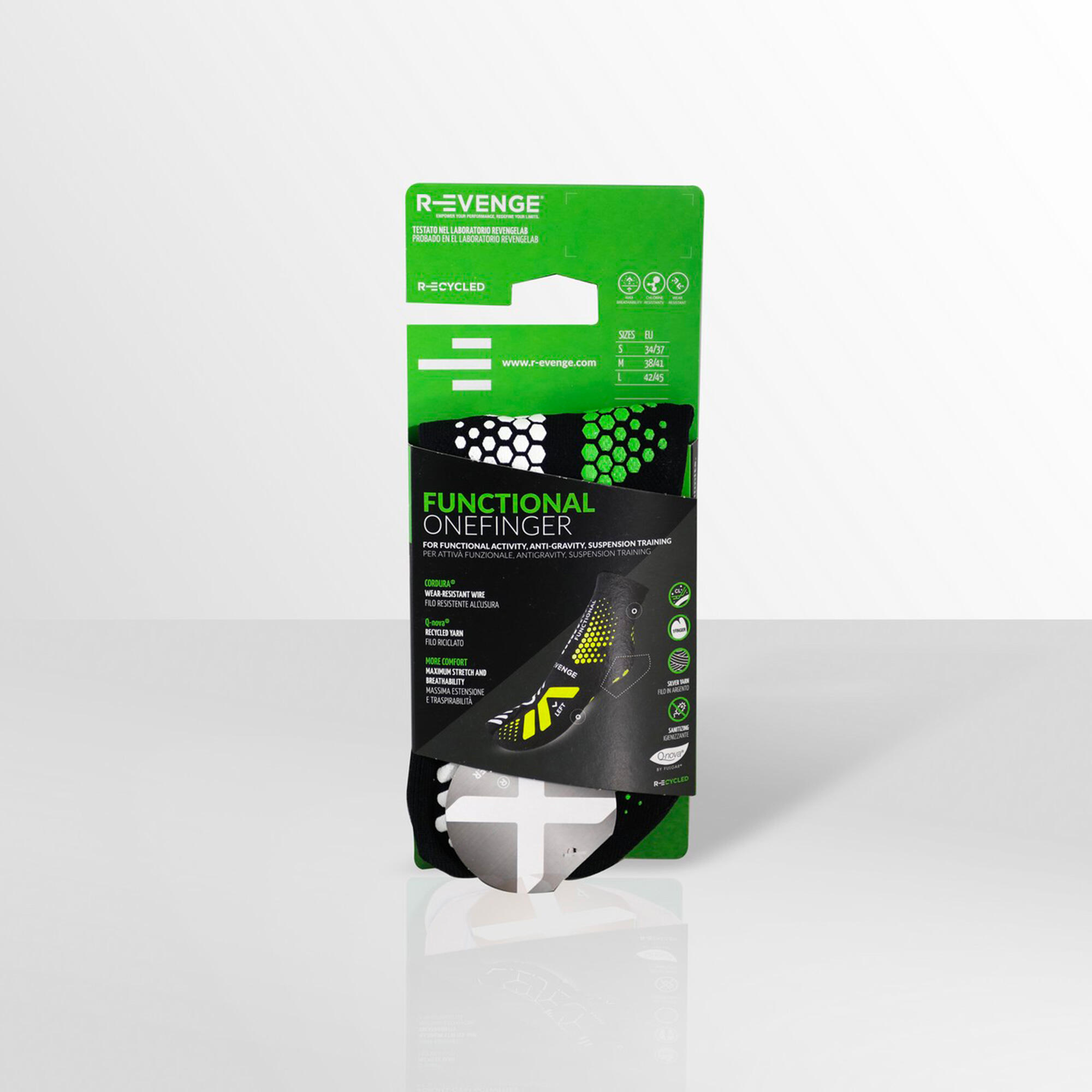 Functional Socks Fekete/Piros, Ideális funkcionális tevékenységhez 5/7
