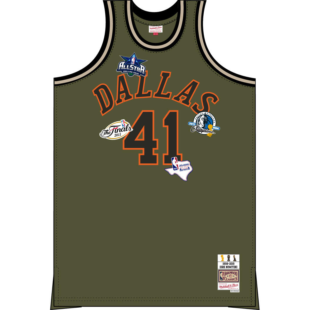 MITCHELL & NESS chicago bulls nba flight swingman 1998 dirk nowitzki jersey