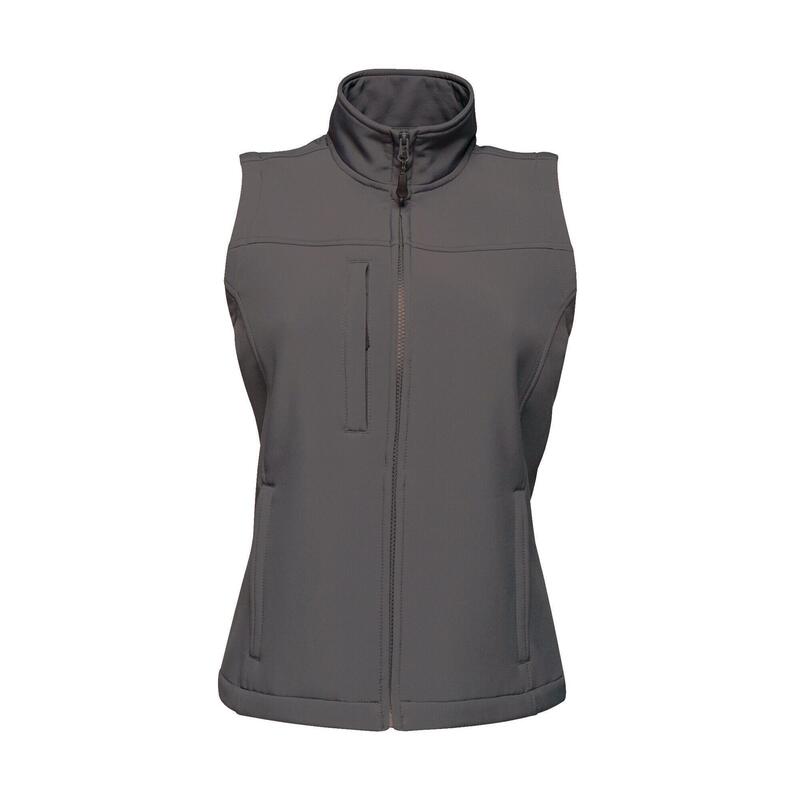 Veste softshell sans manches FLUX Femme (Gris foncé)