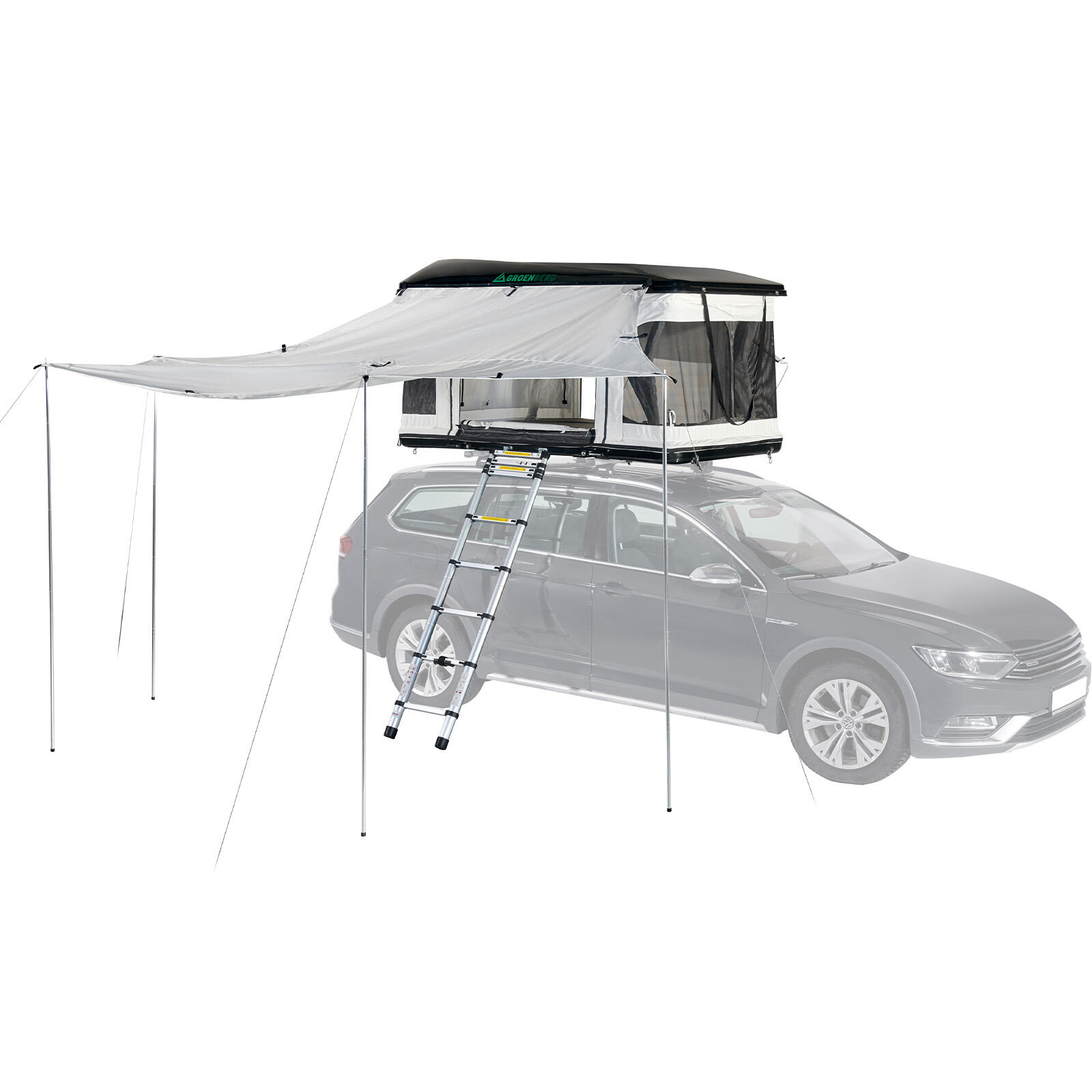 Groenberg - Tarp Hegagon Voile D'Ombrage Camping Tente Protection Vent Extérieur Coton - Tarp - Taille Unique - Decathlon