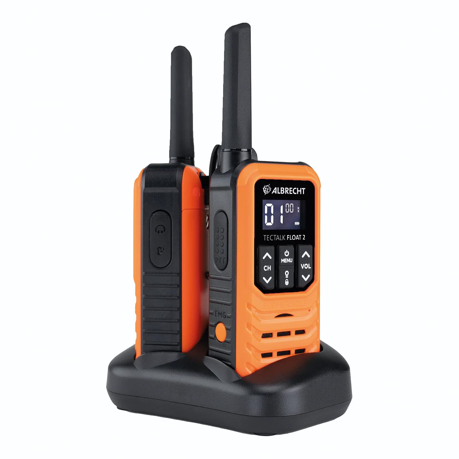 Albrecht TecTalk Float 2 - PMR446 étanche IP67 lot de 2 4/4