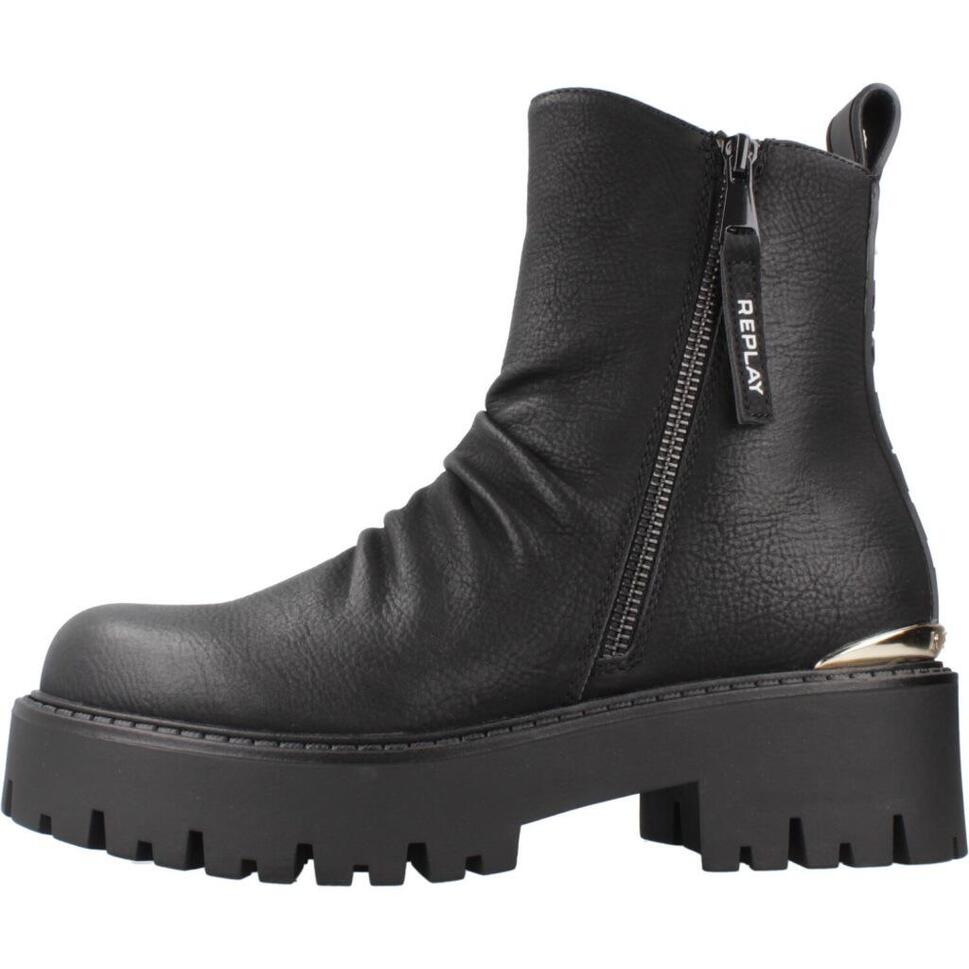 REPLAY MATT BLOCK Czarny