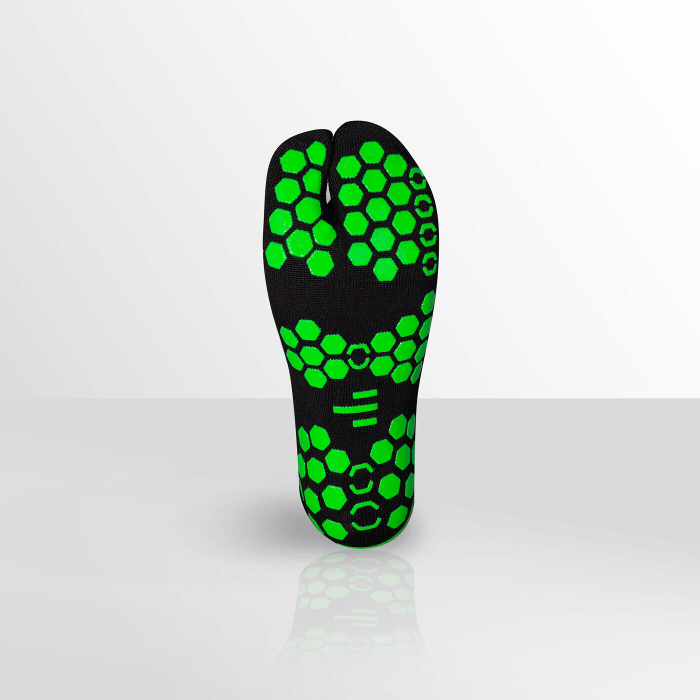 Functional Socken Schwarz/Grün. Ideal für Functional Training und Antigravity. 4/7