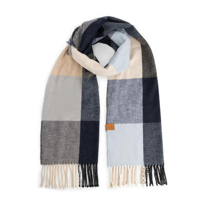 Mgo malton dames - sjaal - navy